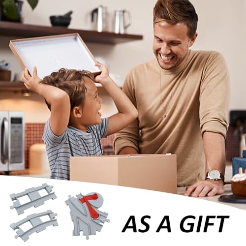 Das 32-Teilige Gleisset Umfasst Gerade Gleise, Gebogene Gleise, Schienenwechsel Und Zubehör, Führungsschienen-Verlängerungssätze, Eisenbahngleise, Stadtzüge Und Zugzubehör