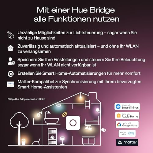 Philips Hue Smart LED A67 Lampe, E27 – Ansicht 4