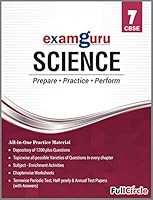 Examguru All In One CBSE Chapterwise Question Bank for Class 7 Science (Mar 2019 Exam) 9386711095 Book Cover