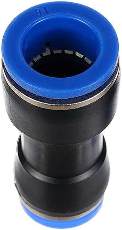 Yoebor Pneumatic Push to Connect Reducer Union Coupler 6mm x 4mm OD 10pcs