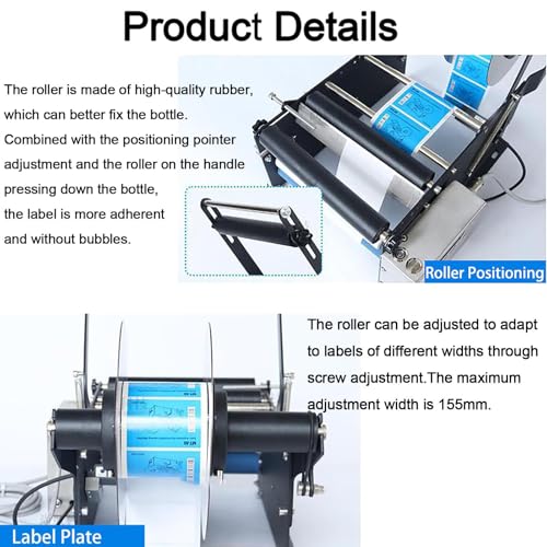 Applicateur standard labeling électrique pour flacons de jus et bières artisanales - 6