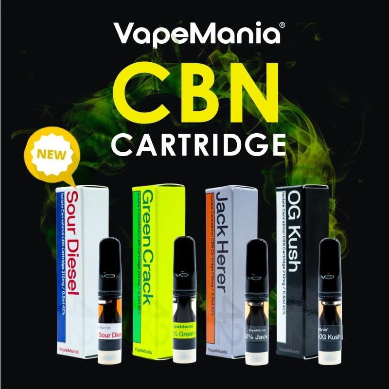 Amazon | 【新基準対応】 VapeMania CBN リキッド お試しサイズ GREEN
