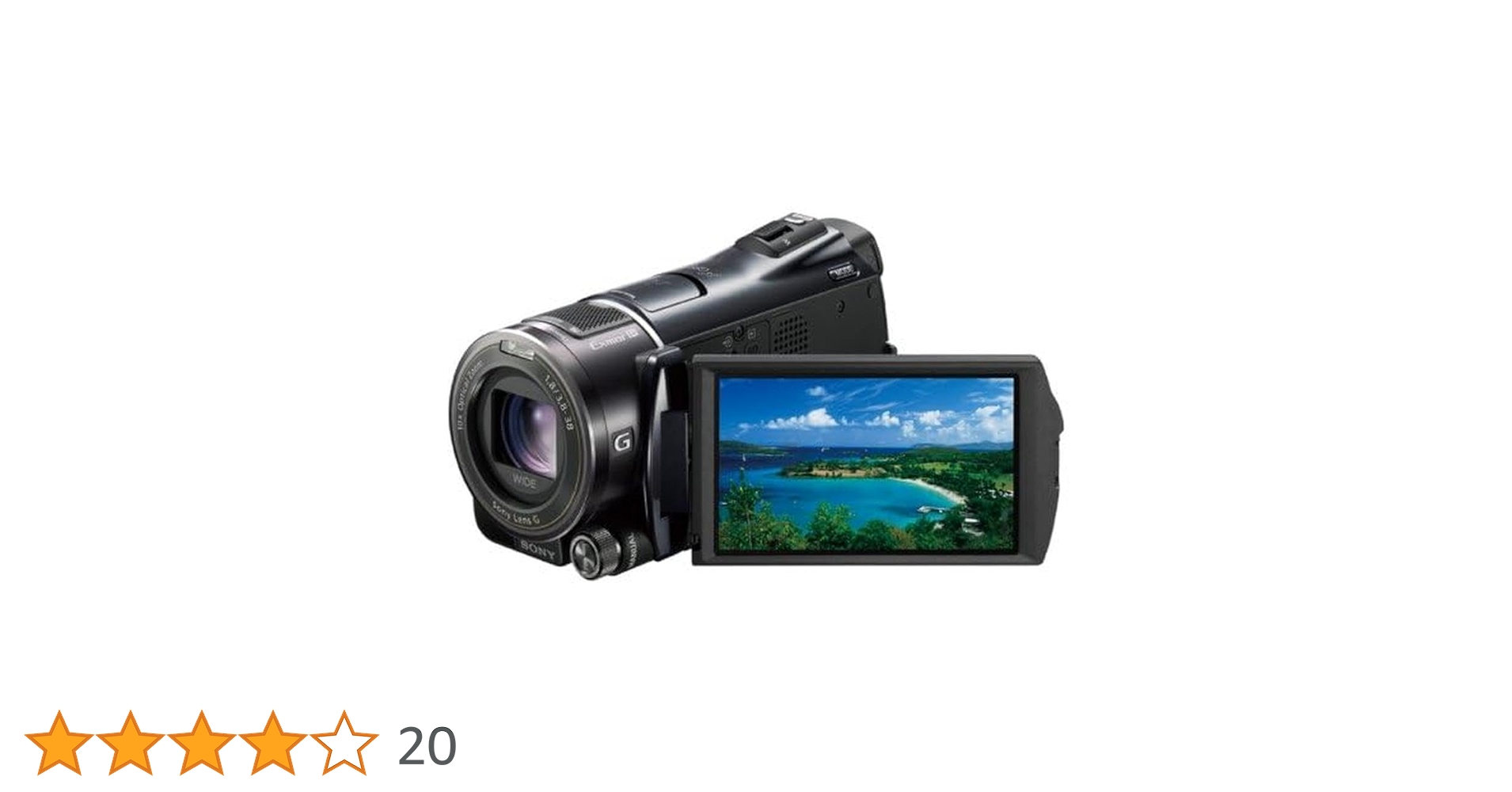 SONY HANDYCAM HDR-CX550V デジタルビデオカメラ 箱付き SONY HDR-CX550V Handycam High Definition Digital HD Video