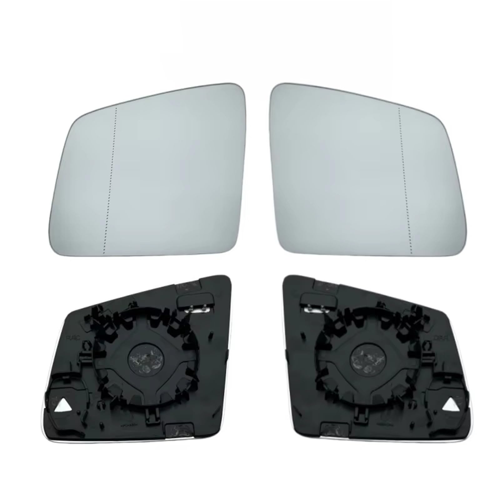 Cristal Espejo Retrovisor Para Mercedes Para Benz Clase GL W164 2011 | Hecho de material ABS, proporciona imágenes claras y sin distorsiones, con calefacción(Izquierda)