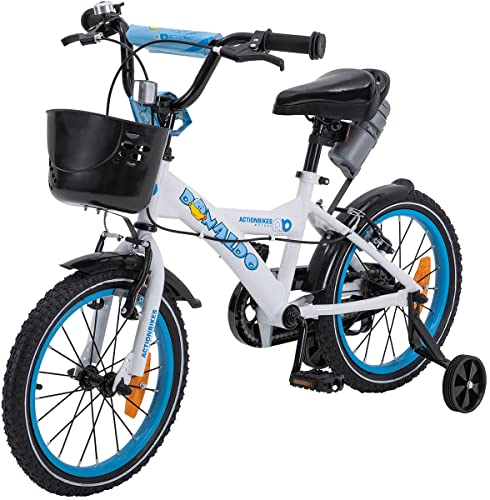 Actionbikes Kinderfahrrad Donaldo - 16 Zoll - V-Break Bremse - Stützräder - Luftbereifung - Ab 4-7 Jahren - Jungen & Mädchen - Kinder Fahrrad - Laufrad - BMX - Kinderrad (Donaldo 16 Zoll) – Bild 5
