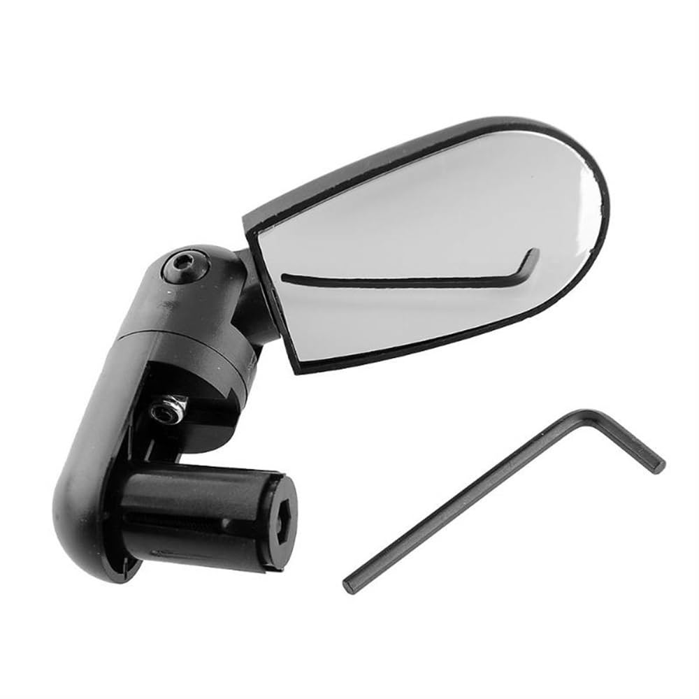 Fahrradspiegel, Fahrradrückspiegel, verstellbar, universell, drehbar, für Radfahren, MTB, Rennrad, Lenker, Weitwinkel-Rückspiegel, Fahrradspiegel (1 Stück, Einheitsgröße