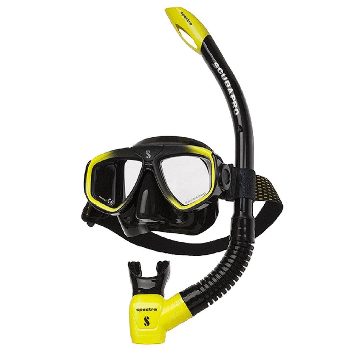 SCUBAPRO Unisex Adult Zoom Evo Combo zestaw do nurkowania, regulator nurkowania, czarny, tuerkis, rozmiar uniwersalny