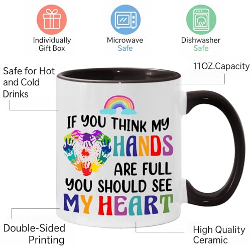 Taza de cerámica para café 11 oz miniatura 3