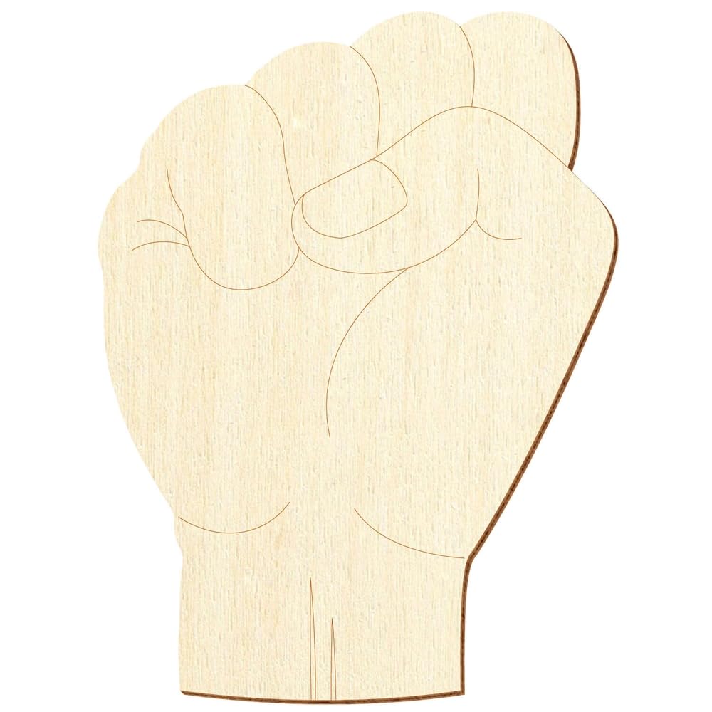 Segnalibro a mano in legno, simbolo rivoluzionario, 3 – 50 cm, confezione da 100 pezzi, altezza: 37 cm di altezza