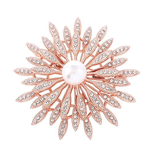 Broche Peplum en métal brossé haute qualité pour sublimer vos vêtements de mode
