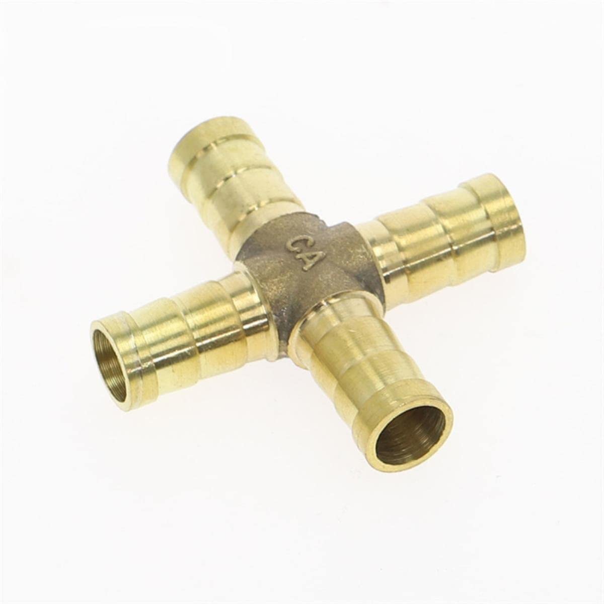 Connettore per tubo da giardino, connettore per tubo flessibile resistente per giardinaggio a prova di perdite, connettore in ottone resistente per un facile fissaggio e un flusso d'acqua sicuro