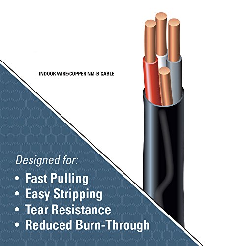 Woods 63950021 25' 6-3 Nmw/G Wire #TOP2