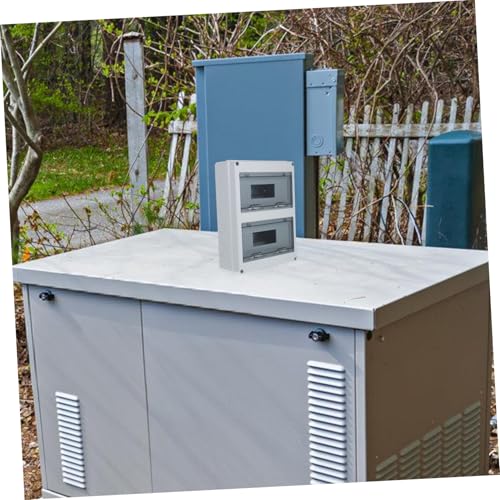 Boîte de distribution étanche circuits extérieurs coffret électrique transparent robuste IP65