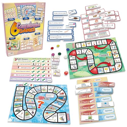 Junior Learning 6 Comprehension Games miniatura 1