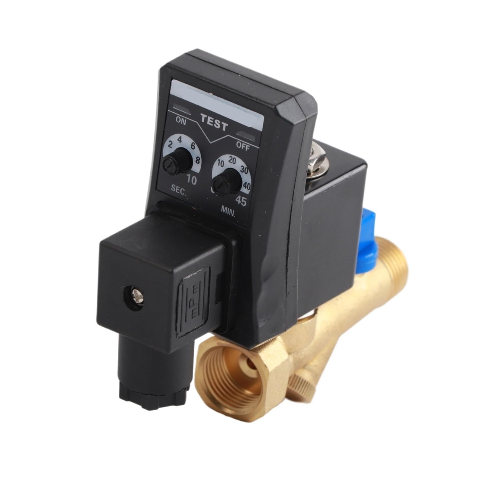 Válvula de drenaje electrónica automática temporizada G1/2 DN15 for gestión de condensado de compresor de aire, 230 V CA/110 V CA(110V)