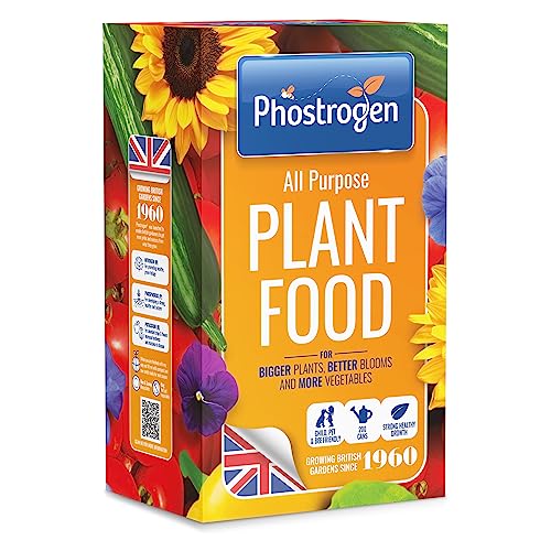Phostrogen All Purpose Plant Food 2kg - Plant and Edibles Fertiliser Feed - for Promoting Healthy Growth - Improves Drought Resistance - Plant Nutrition - Indoor and Garden Use
