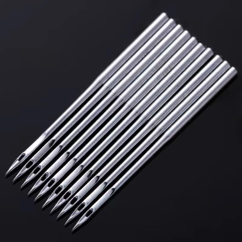 HLARTNET 50 Pcs DB*1 Size 14/90 16/100 18/110 20/125 22/140 Industrial Heavy Duty Sewing Machine Needles for JUKI DDL-555 Singer Brother