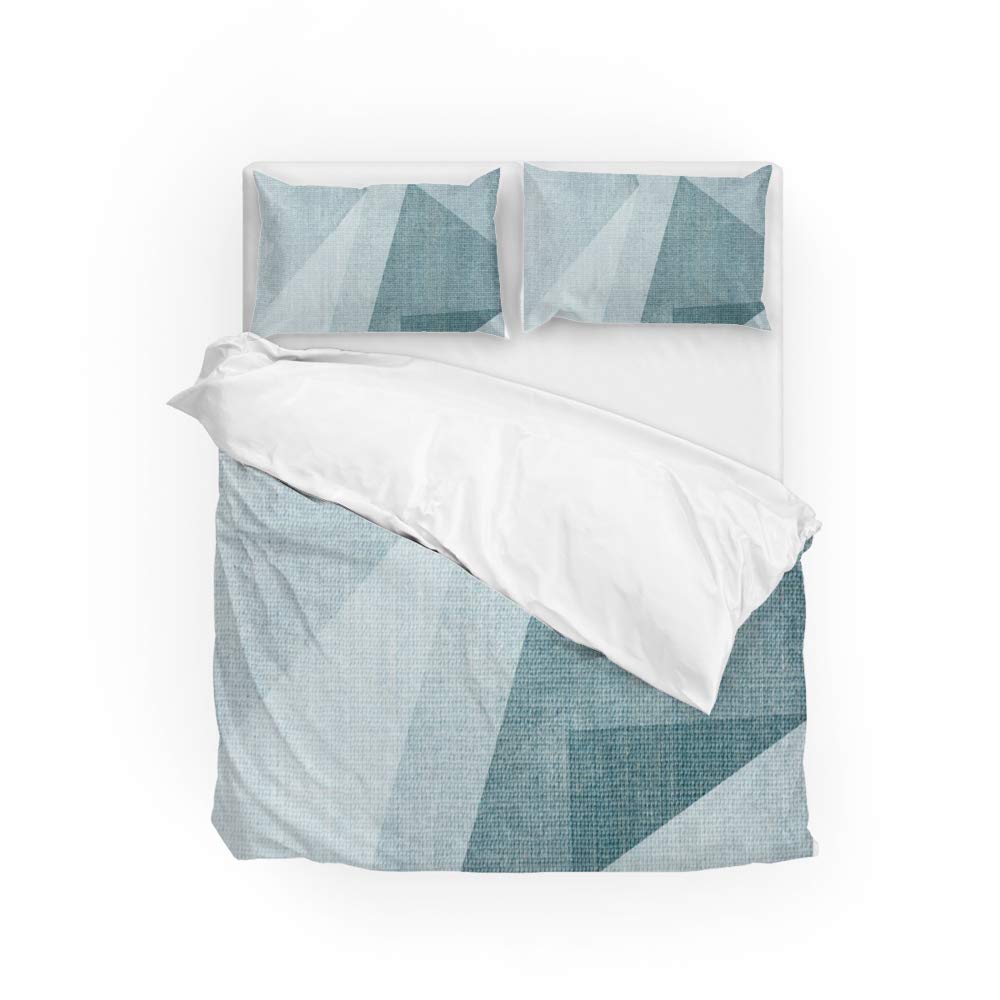 Housse de couette facile d'entretien et résistante King size