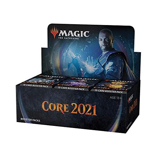 Magic: The Gathering Core Set 2021 (M21) Draft Booster Box | 36 Booster Packs (540 Cards) | Latest Set