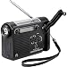 Produktbild Renkforce RF-CR-200 Kofferradio UKW, MW, KW Notfallradio wiederaufladbar, Solarpanel, Handkurbel, Weckfunktion, Taschen Schwarz