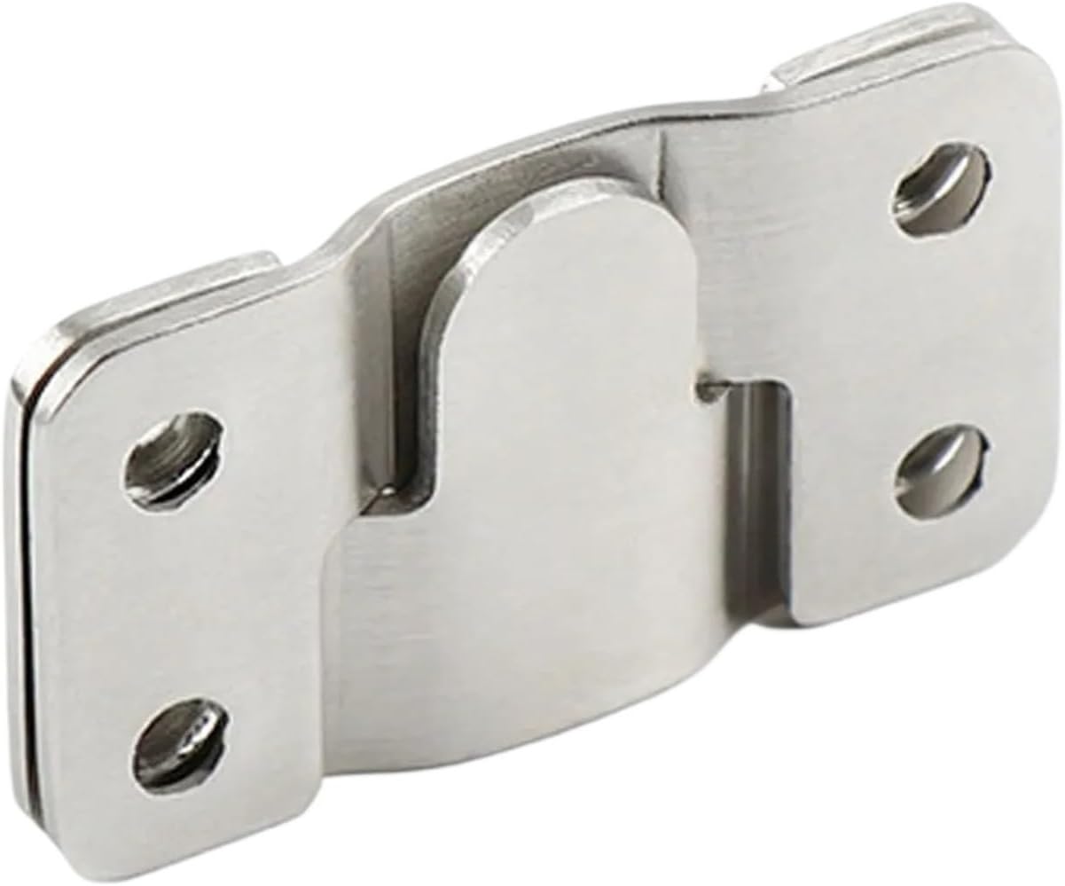 Stainless Steel Interlocking Picture Frame Hooks, 2pcs For Hanging Frames, Mirror, And Photo