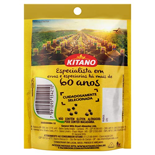 Pimenta Reino Preta Kitano 15g