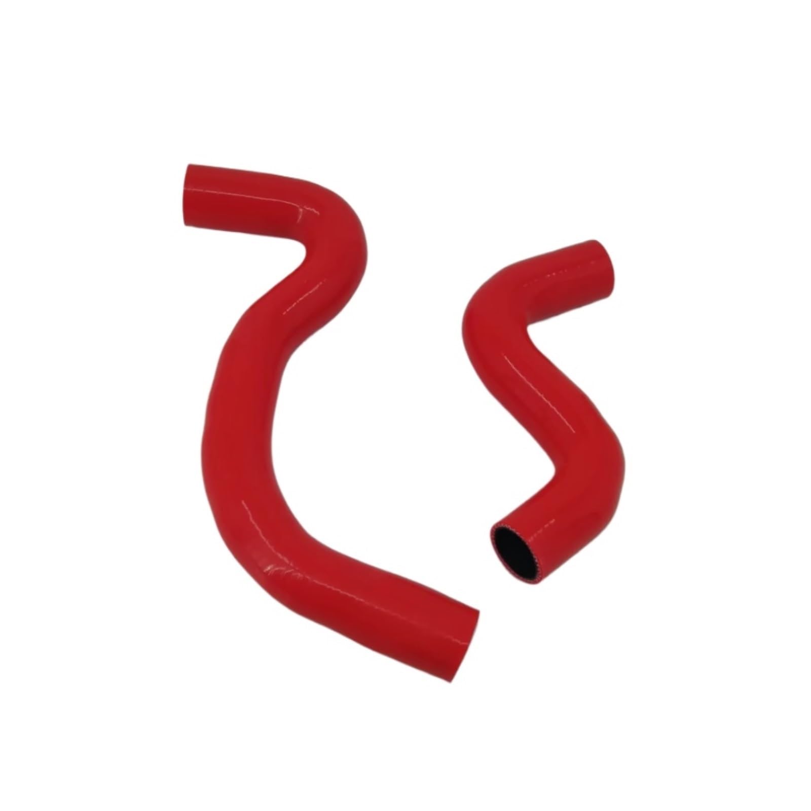 Manguito radiador Compatible Con Peugeot Para 206 1998-2007 Kit De Manguera De Radiador Manguera Refrigerante Automático Juego Componentes De Refrigeración Del Motor(Rojo)