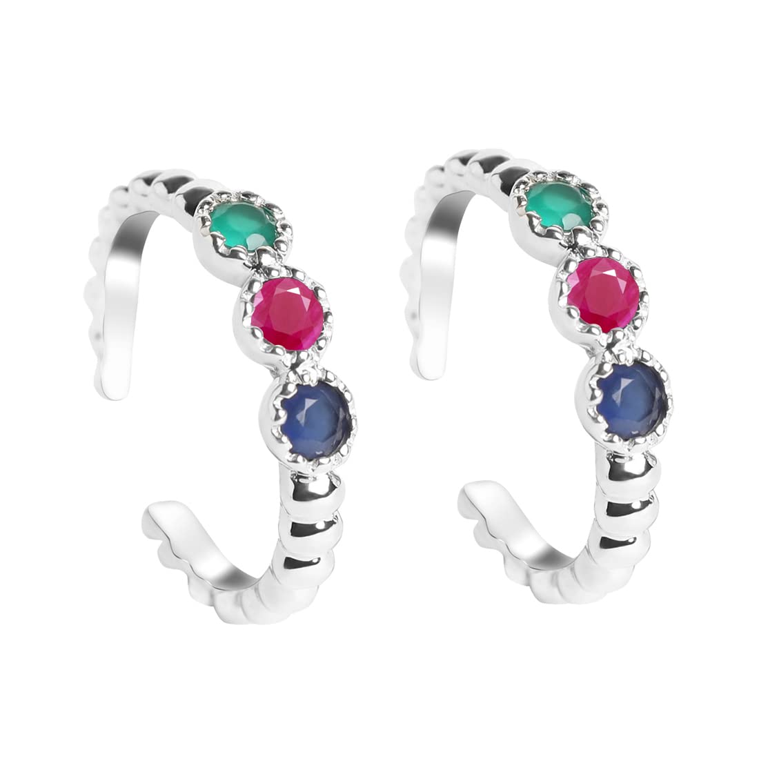 See full amazon price history chart for CLARA 925 Sterling Silver Colorful Toe Rings Pair | Size Adjustable | Gift for Women and Girls CLARA 925 Sterling Silver Colorful Toe Rings Pair | Size Adjustable | Gift for Women and Girls (B0BDLJBXMP) Amazon Price History, Amazon Price Tracker