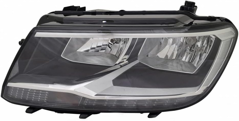 KarParts360 For Volkswagen Tiguan Headlight 2018 2019 2020 2021 Passenger Side w/LED Daytime Running Light Replacement For VW2503169 | 5NL941006