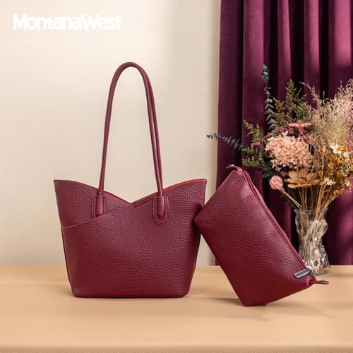 Image of Montana West Tote Bag for Women Hobo Shoulder Purses and Handbags