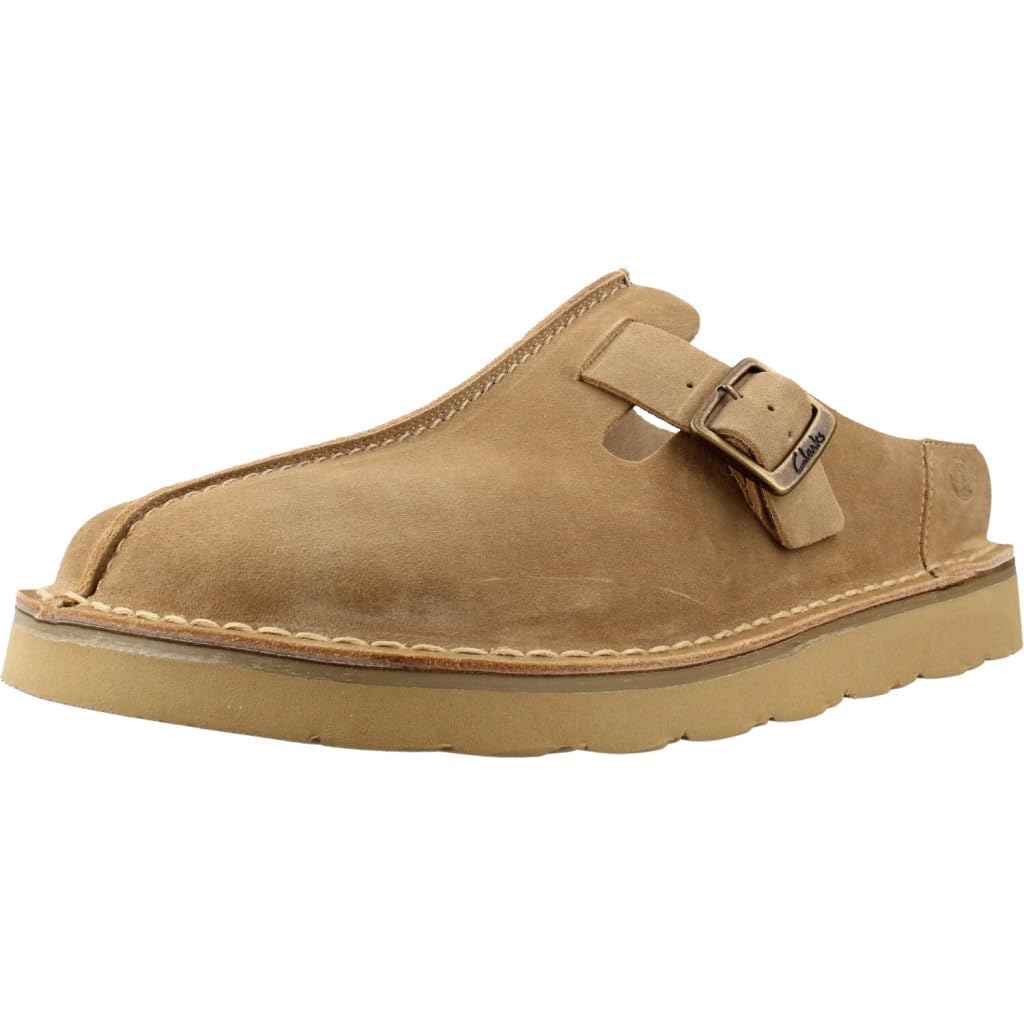 Clarks Marron Suede Mules Solsbury Mules