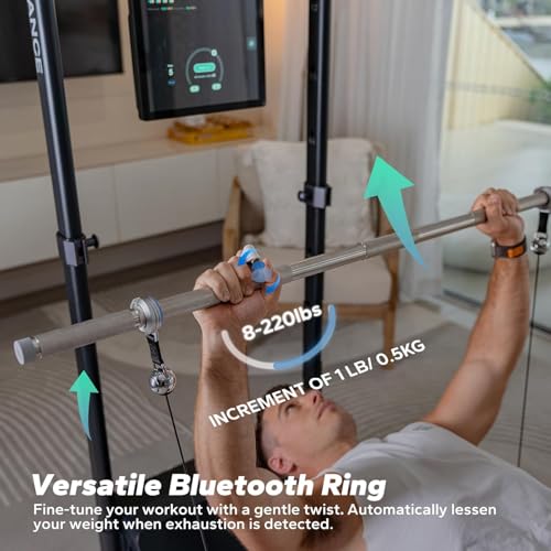Image of Speediance Gym Monster Smart Home Gym, Multifunctional Strength Training Machine, Smith Machine Power Cage Workout Station, Squat Rack Cable Machine, Full Body Fitness Equipment for Home Workout