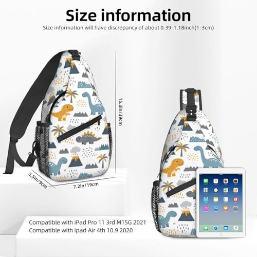 Bolso bandolera Famame con diseño animal para deporte y viaje miniatura 2
