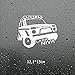 A/X Sticker de Carro TZ-507 12,1 * 15 cm 15 * 18,5 cm 1-4 Piezas   para Lada NIVA Pegatina y calcomanías para Coche Pegatinas Divertidas