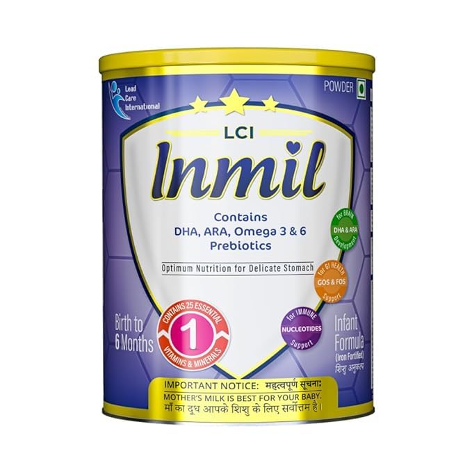 Image of Lci Inmil Nutrition Powder, Stage-1, 400g (Pack of 2)