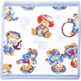 (フェイラー)FEILER 25X25 LITTLE SKIPPERS キッズタオルハンカチ ブルー【並行輸入品】