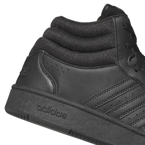 Image of adidas Mens Hoops Mid Classic Sneakers Shoes Casual - Black