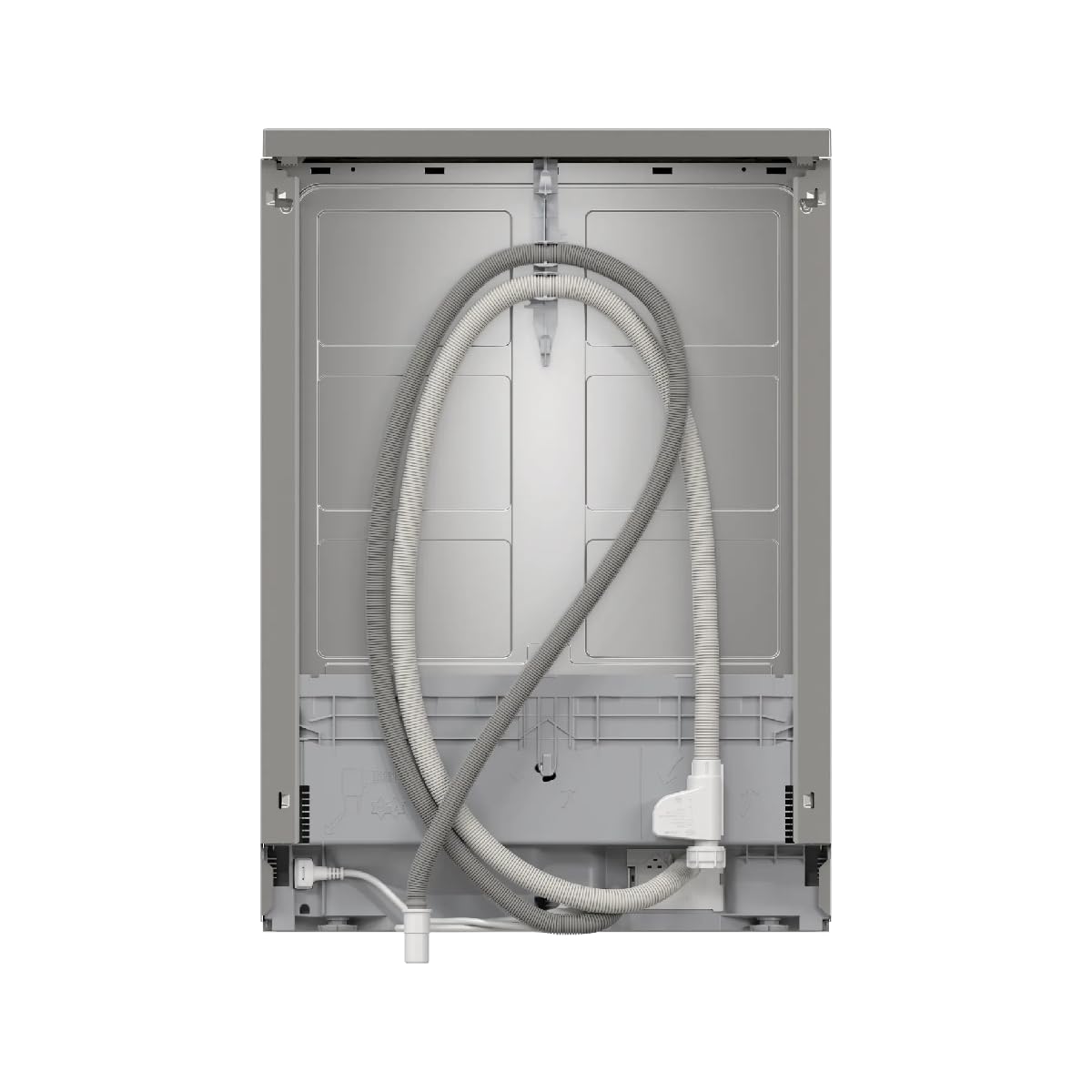 Bosch - Lavastoviglie senza installazione, 60 cm. di larghezza, serie 4, Home Connect, AquaStop, Acciaio, SMS4HTI03E