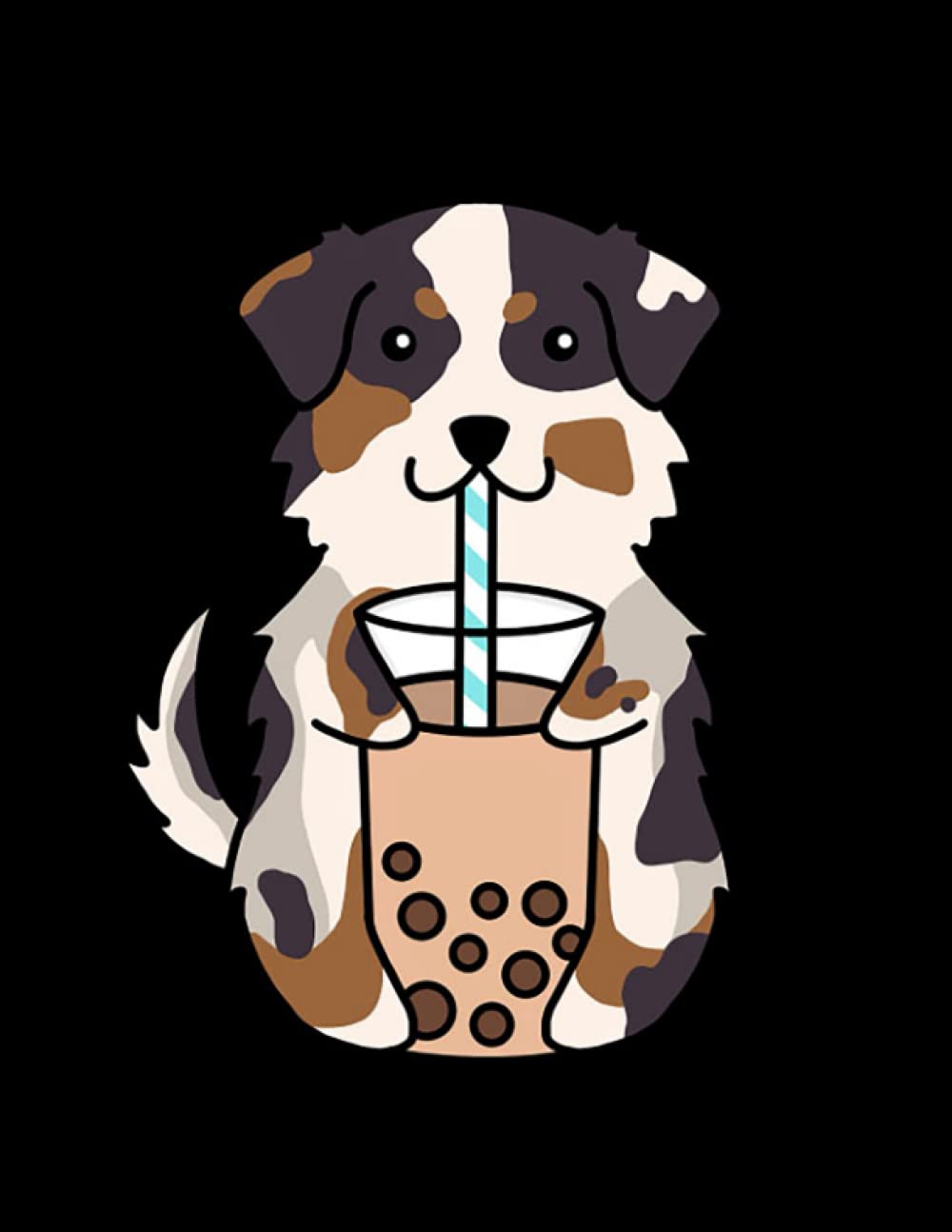 Australian Australian Bubble Tea Journal: Diary Notebook 8.5" x 11"