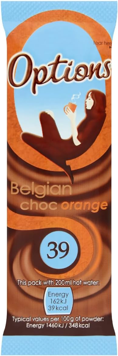 Options Belgian Chocolate Orange Sachet (Pack of 30)