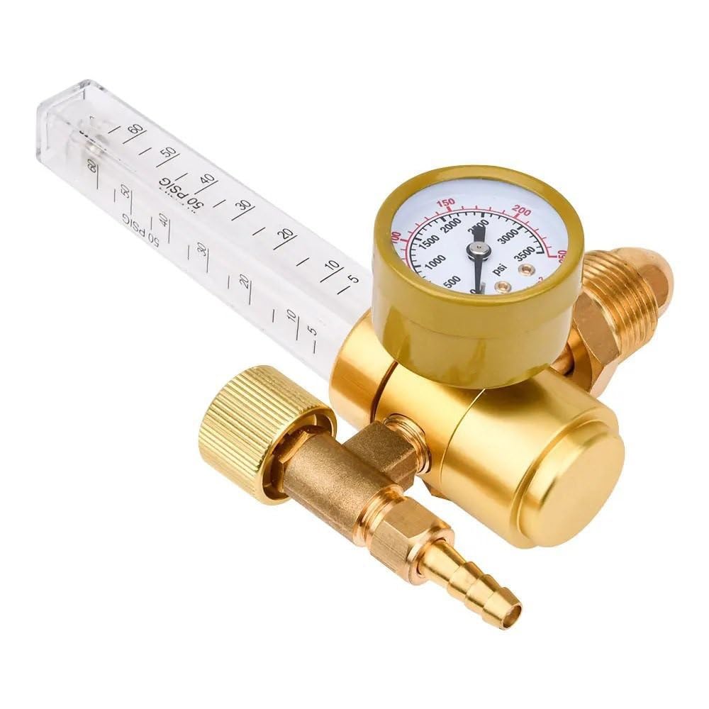 manometr Argon CO2 Mig Tig przepływomierz regulator gazu przepływomierz spawanie wskaźnik spoiny regulator argonu reduktor ciśnienia G5/8 gwint Regulator ciśnienia powietrza