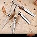 Jorgensen 4-Piece Wood Chisel Set, Chromium Alloy Steel Beveled Edge Wood Chisels, Wood Chisels for Woodworking, Ergonomic Hardwood Handle with Metal Ferrule, 1/4
