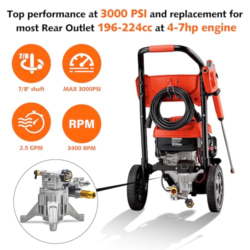 Electric Pressure Washer 3000 PSI
