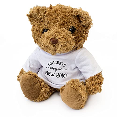 Ours en peluche doux marron pour cadeau de pendaison de crémaillère