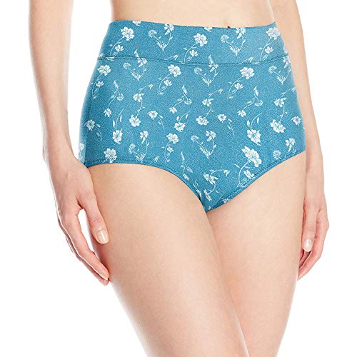 Image of Warner's Women's No Pinching No Problems Hi Cut Brief Panty