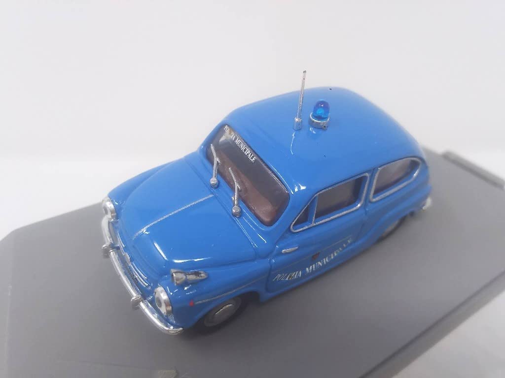Amazon | □ PROGETTO K 1/43 FIAT 600 1956 POLIZIA 空色 フィアット