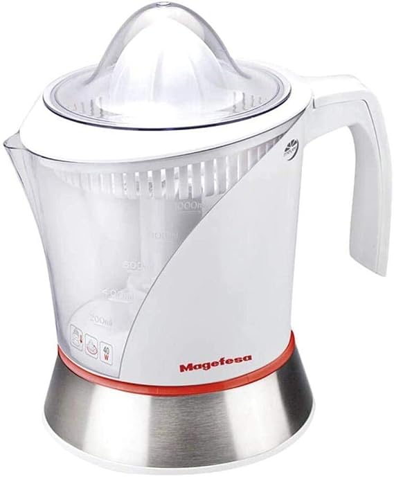 Magefesa 02EX3445000 Exprimidor 1 l. Meyer, 500 W, Aluminio, Acero  Inoxidable, Multicolor : Amazon.es: Hogar y cocina