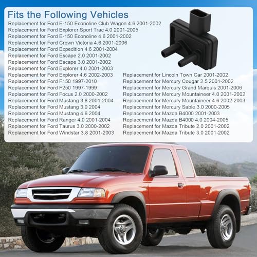 Carmocar WS-C601 Dpfe4 Egr Valve Pressure Feedback Sensor Replacement thumb #1