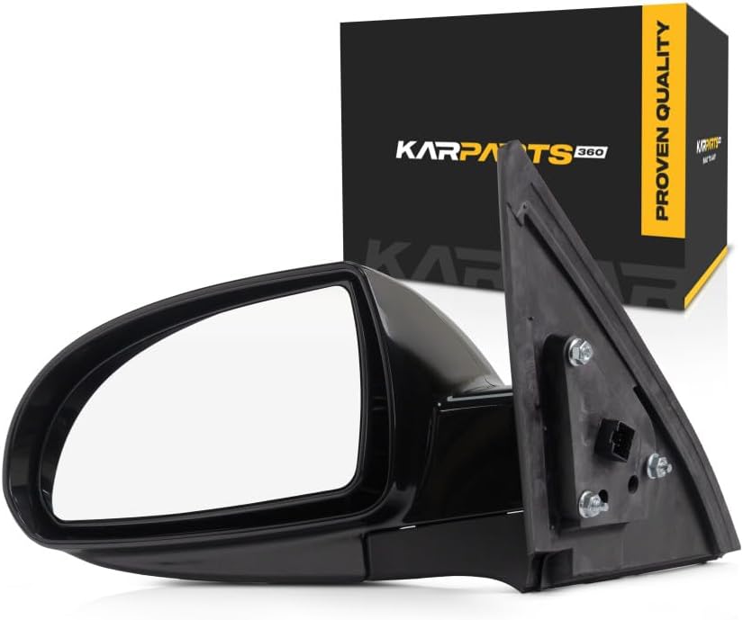 For Hyundai Elantra 2007 2008 2009 2010 Door Mirror Driver Side | Power | Heated | Paint To Match | Replacement For 87610-2H110 | HY1320155