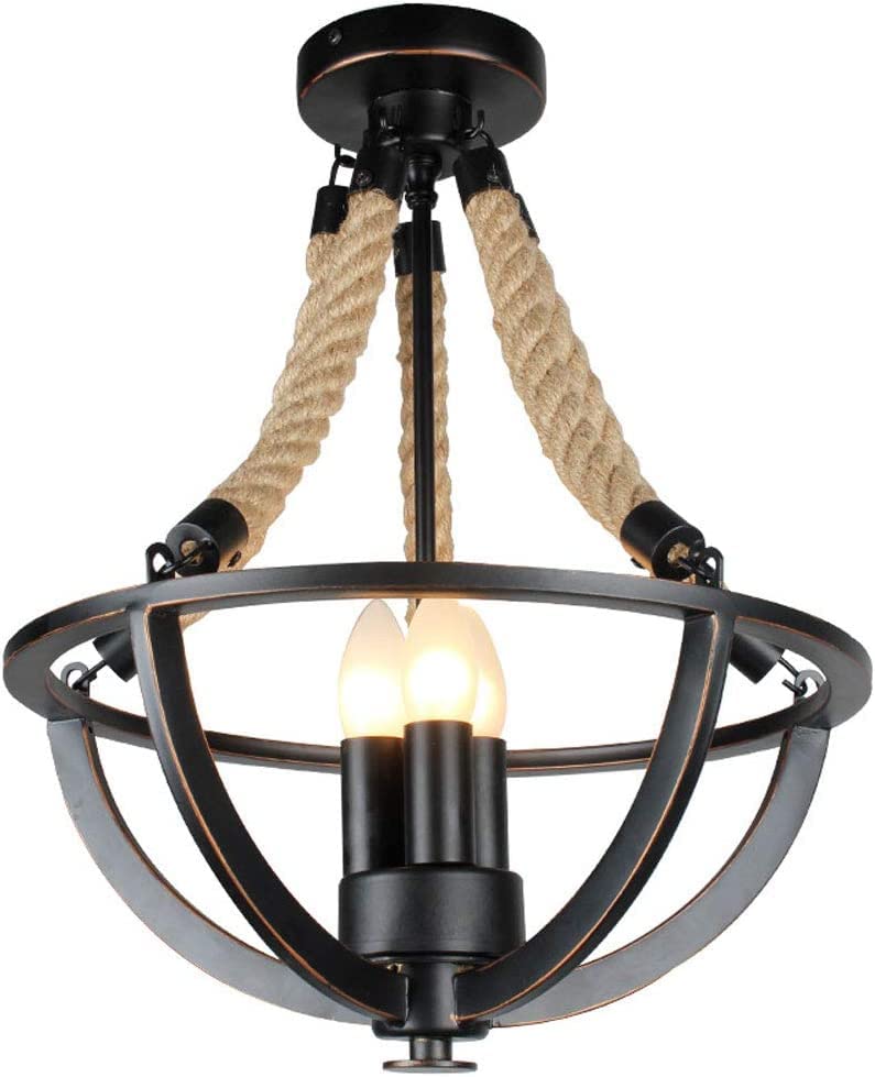 Suspension 3 flammes orientable luminaire industriel à éclairage modulable